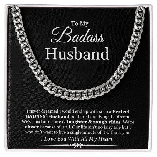 To My Husband | Cuban Link Chain