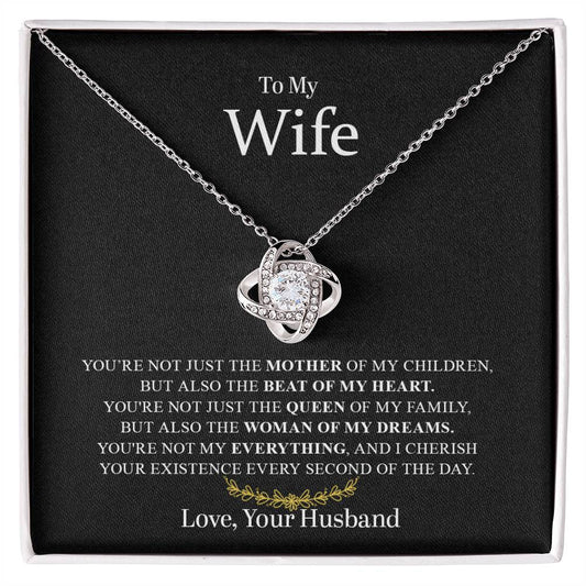 To My Wife | Love Knot Necklace